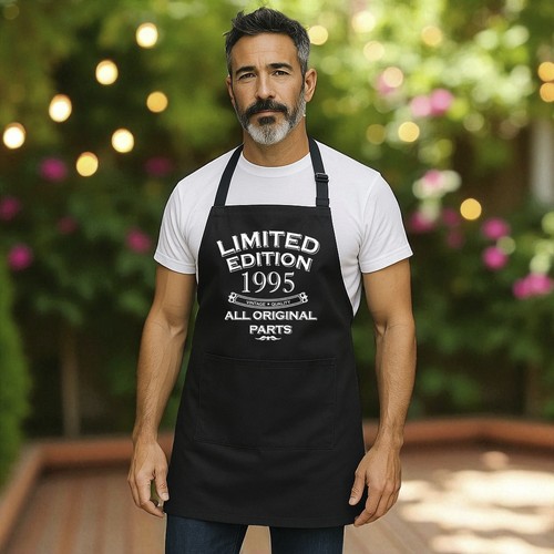 1995 Limited Edition Kitchen Cooking BBQ Apron 30th Birthday Thirty 30 Years Old - Picture 5 of 6