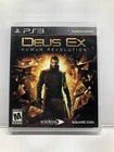 Deus Ex: Human Revolution (PlayStation 3, 2011) Complete Tested Working