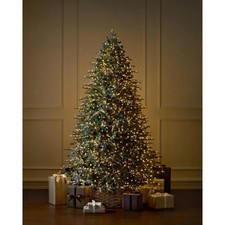 7.5 Ft Pre-Lit SMART Flocked Grand Duchess Twinkling Balsam Fir LED Tree