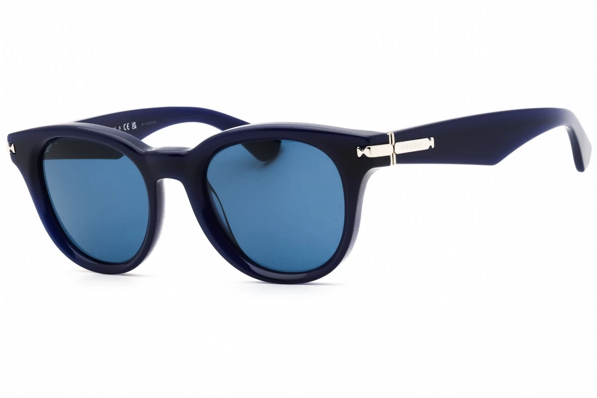 Burberry Blue Round Sunglasses for Women for sale | eBay display picture 1