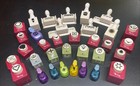 Lot Of 34 Paper Punches Various Brands And Sizes Butterfly Mice Ive Cream Etc