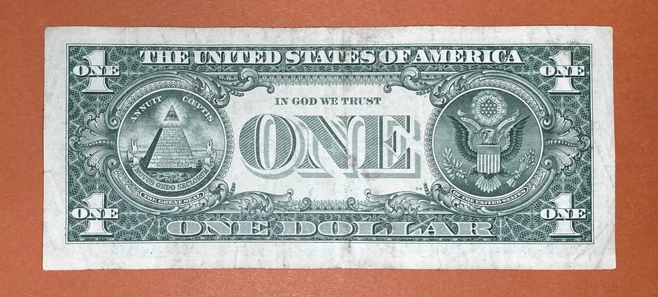 November 22, 1958 (B 11221958 E) Birthday Note $1 One Dollar Bill - Image 3 of 3