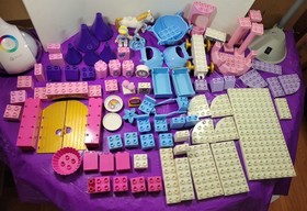 Lego Duplo 6154 Cinderella's Castle With Carriage Fairy Glass Slipper No Prince