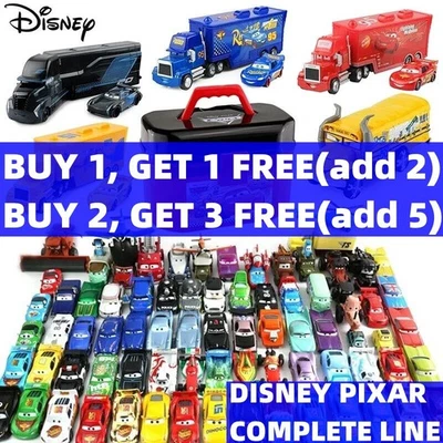 Disney Pixar Cars Ligne Complète McQueen Truck Dusty 1:55 Maquette Diecast Jouet