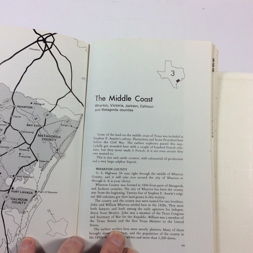 Eyes of Texas Travel Guide Ray Miller Houston Gulf Coast 1977 Vintage Book - Picture 11 of 12