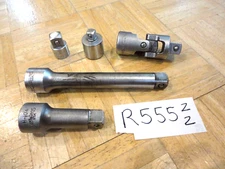 J H WILLIAMS CO TOOLS 5 PIECE 3/4 DRIVE SWIVEL 2 ADAPTORS AND 2 EXTENSIONS