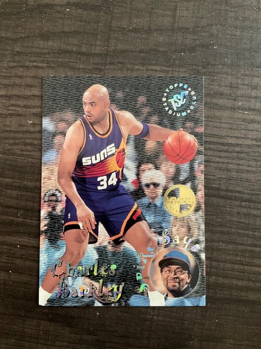 Charles Barkley #SS5 1995 Stadium Club Spike Says card