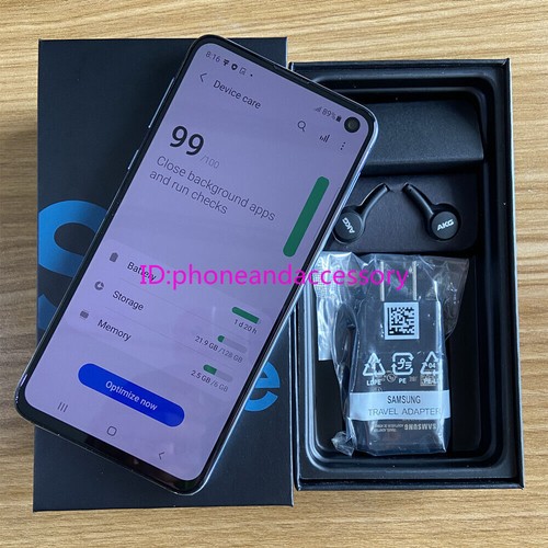 Samsung Galaxy S10e SM-G970U 128GB+6GB Factory Unlocked New Sealed Multicolor - Picture 13 of 23