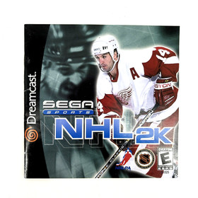 NHL 2K (Sega Dreamcast, 2000) Complete W/ Manual CIB