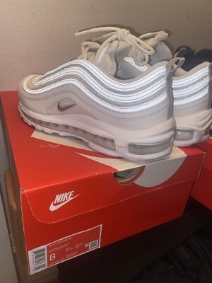 Size 8 - Nike Air Max 97 Triple White Wolf Gray