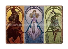  retro game man cave living room wall decor metal tin sign