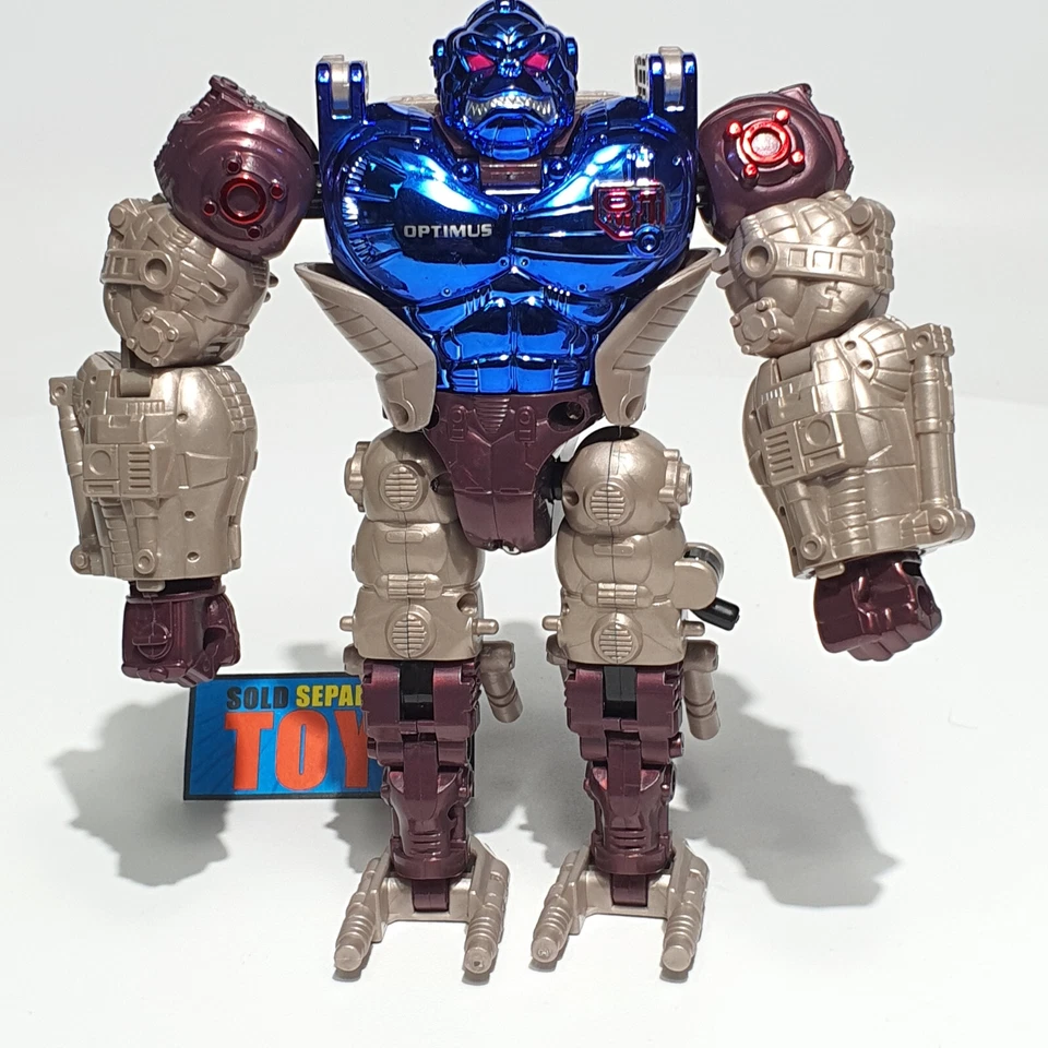 Transformers Beast Wars OPTIMUS PRIMAL action figure Transmetals Mega Class - Image 4 of 4