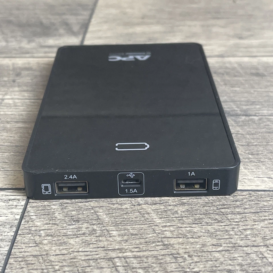 Paquete de energía móvil eléctrica APC by Schneider 10000 mAH 2 puertos USB cargas inteligentes Foto 4 de 4