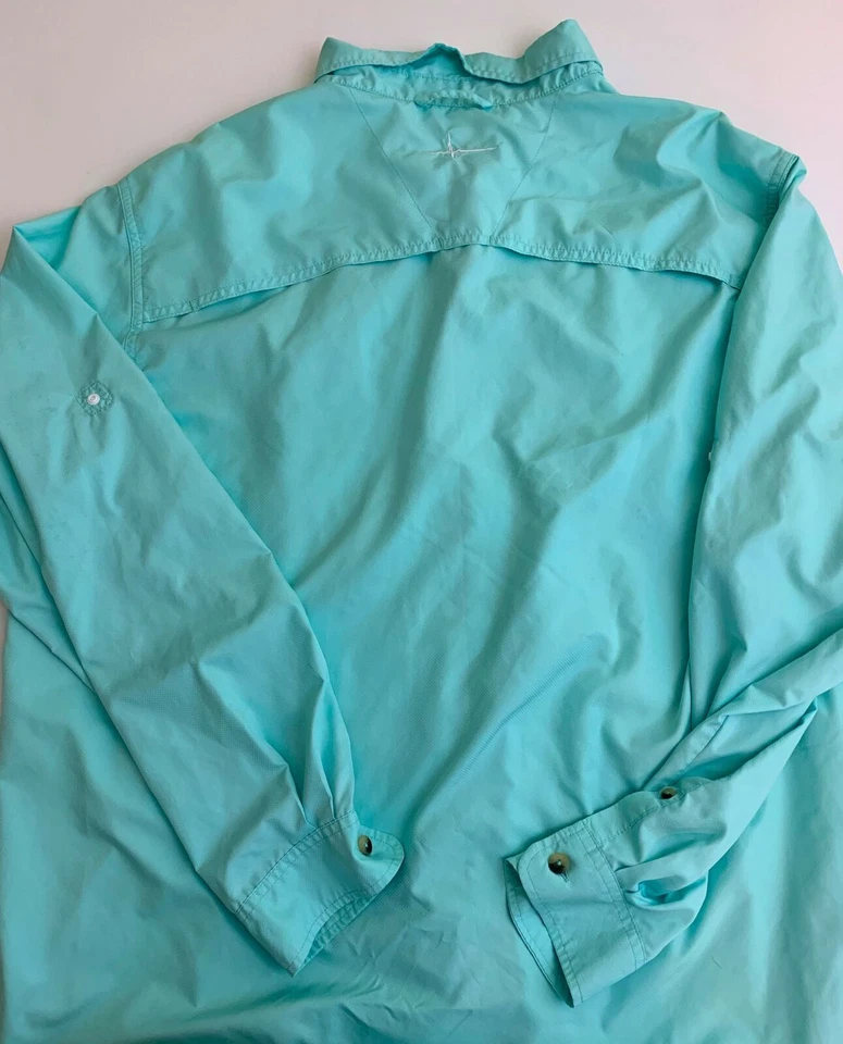 HABIT blue lightweight long sleeve UV shirt Men's XL - Image 3 of 3