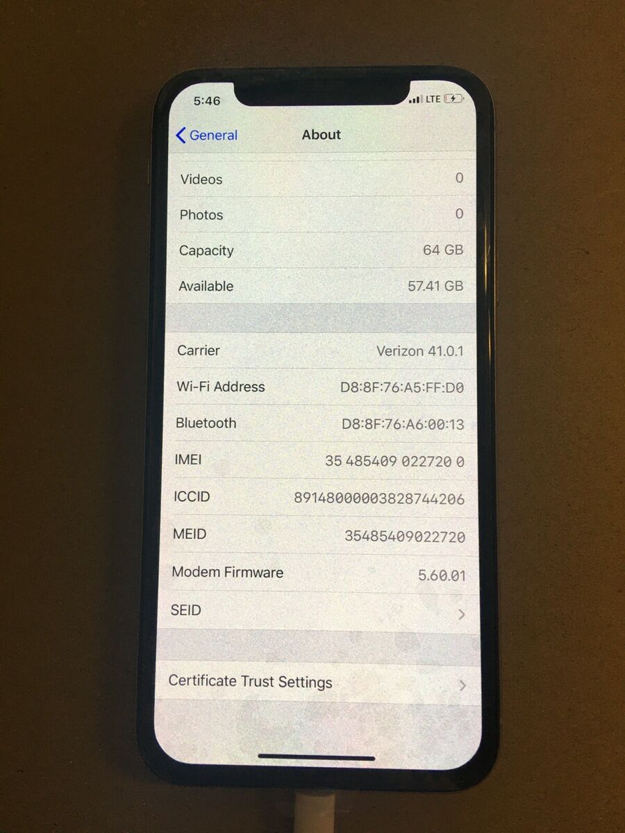 iPhone X - Silver 64GB | eBay iPhone X - Silver 64GB | eBay