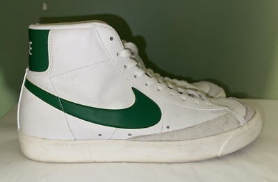 Men's Nike Blazer Mid '77 Vintage White Pine Green Size 12 BQ6806-115 Dunk