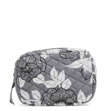 Vera Bradley Jewelry Folio Moon Shadow Meadow NWT Organizer Travel Gray White