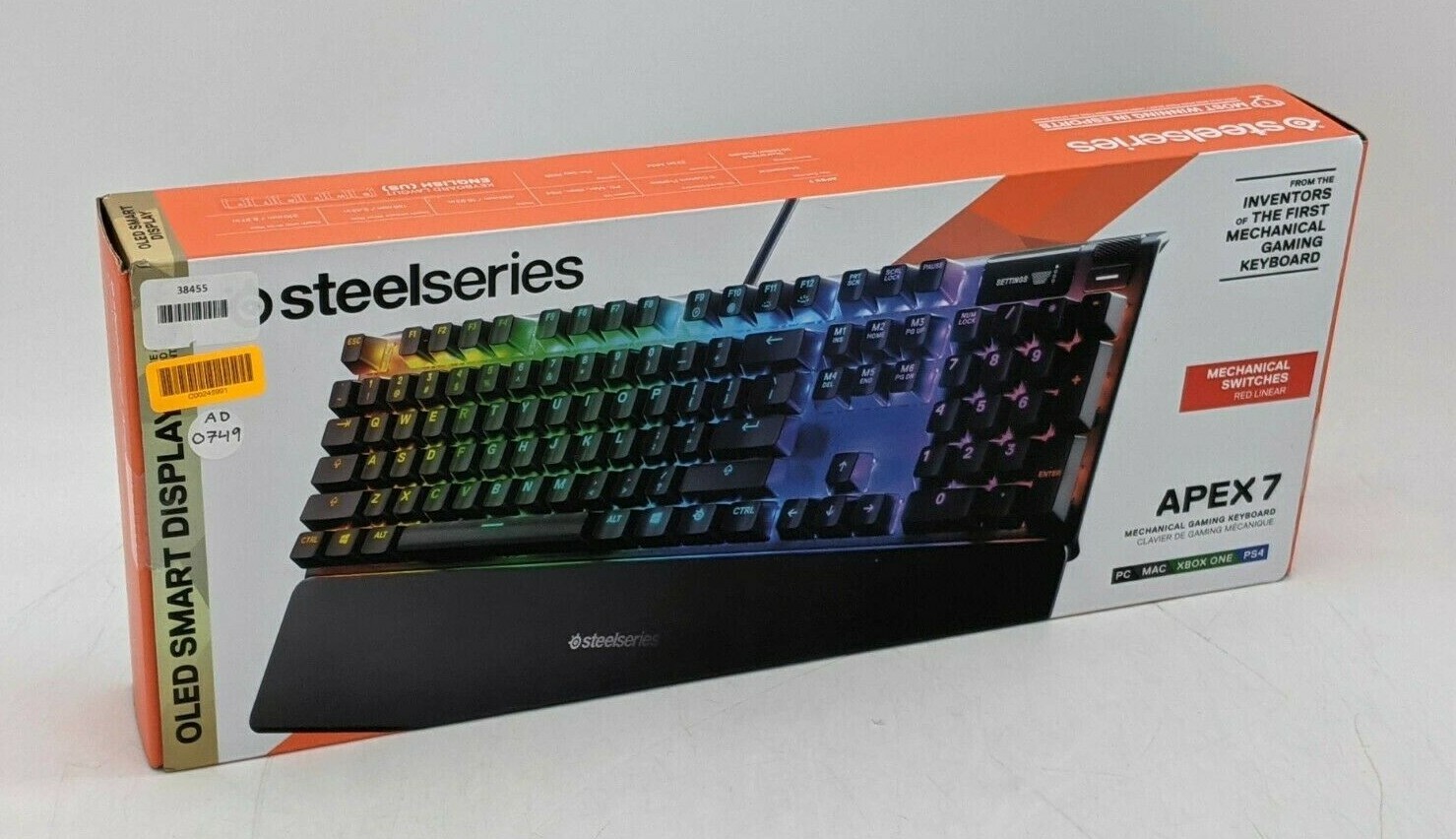 Steelseries Apex 7 Gaming Keyboard Black For Sale Online Ebay