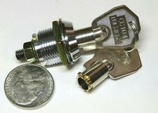 Miniature Tubular Cam Lock Keyed Alike 2 Keys for cabinets