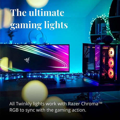 Twinkly Strings 250 RGB+W LED App-Controlled Indoor/Outdoor Lights - Picture 7 of 8