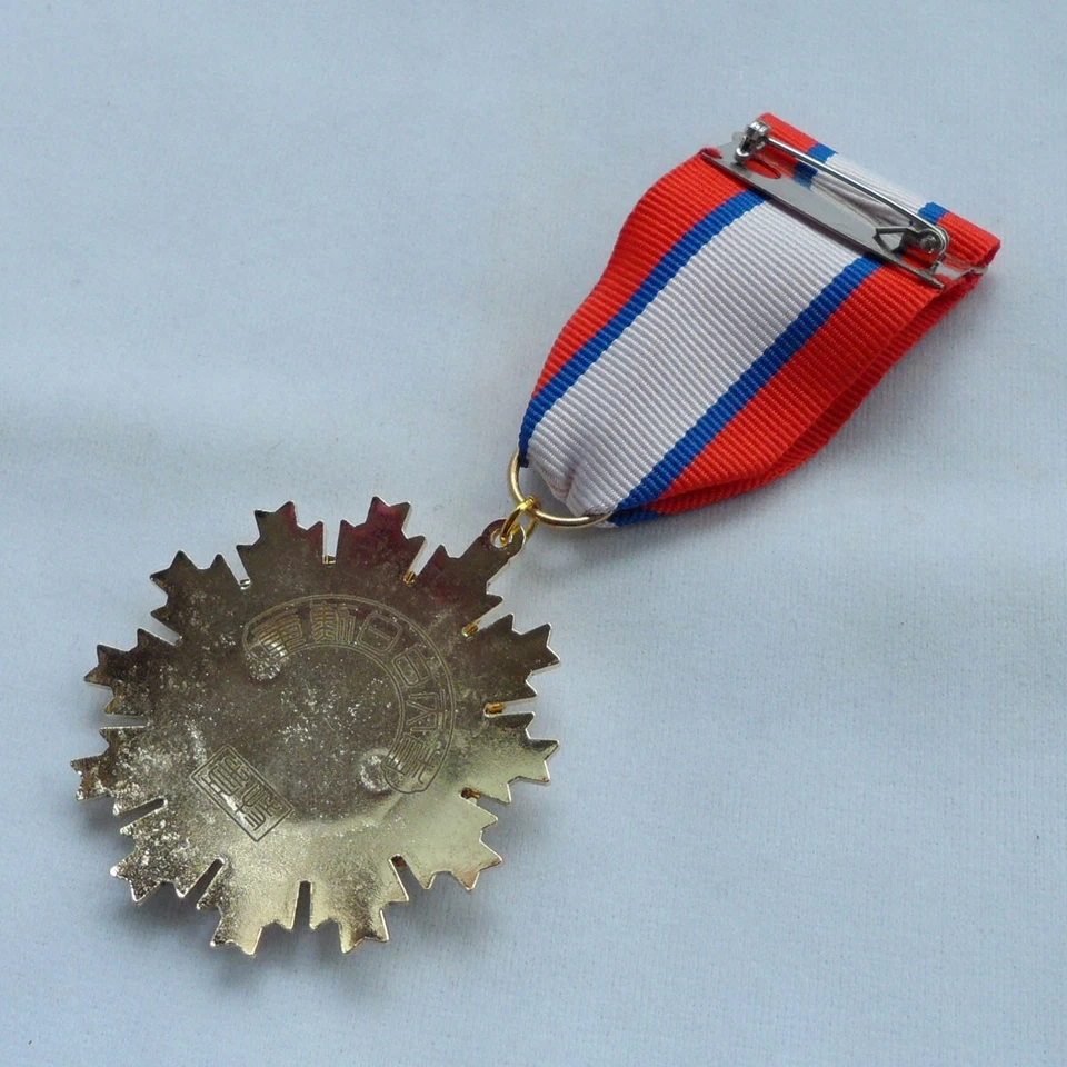 Medalla KMT de la Orden del Cielo Azul y Sol Blanco China del Kuomintang Chino Segunda Guerra Mundial Foto 4 de 4