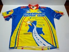 Louis Garneau Cycling Jersey Size XXL Shirt 3/4 Zip Short Sleeve Shreveport