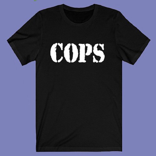 Cops Police Tv Show Men's Black T-shirt Size S-5XL - Picture 1 of 3