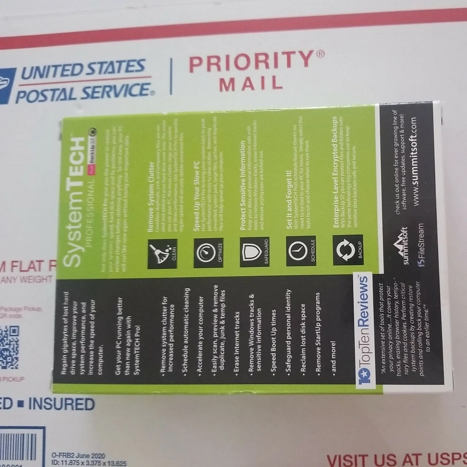 New Summitsoft SystemTech Professional Plus Backup ST Factory Sealed - Image 2 of 2