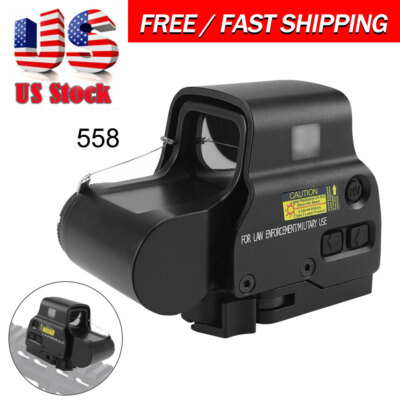 4X G45 Sight Magnifier 558 Holographic Red Green Dot Clone