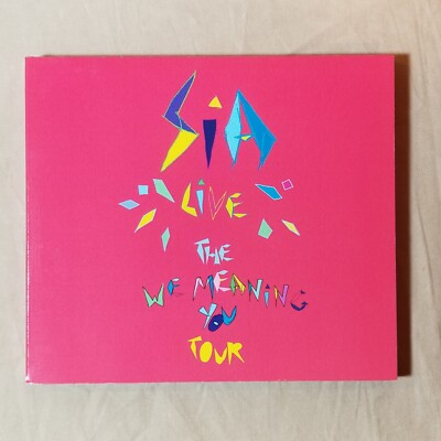 SIA Furler LIVE The We Meaning You Tour CD At the Roundhouse 27.05.2010 NO Vinyl