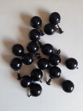 17 Kugelgriffe Kugelknöpfe Durchmesser 30mm, Innengewinde/Bohrung, Kunststoff