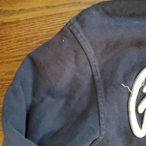 GAP KIDS Boys XL/12 Blue Shaggy Hoodie - Picture 5 of 7