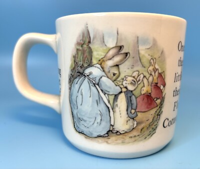 Wedgwood Peter Rabbit 2 Pc Childs Cup And Plate Set Beatrix Potter