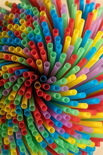 Pack of 500 plastic straws, reusable 24 cm, diameter 0.6 cm Drinking Straws - Picture 9 of 20