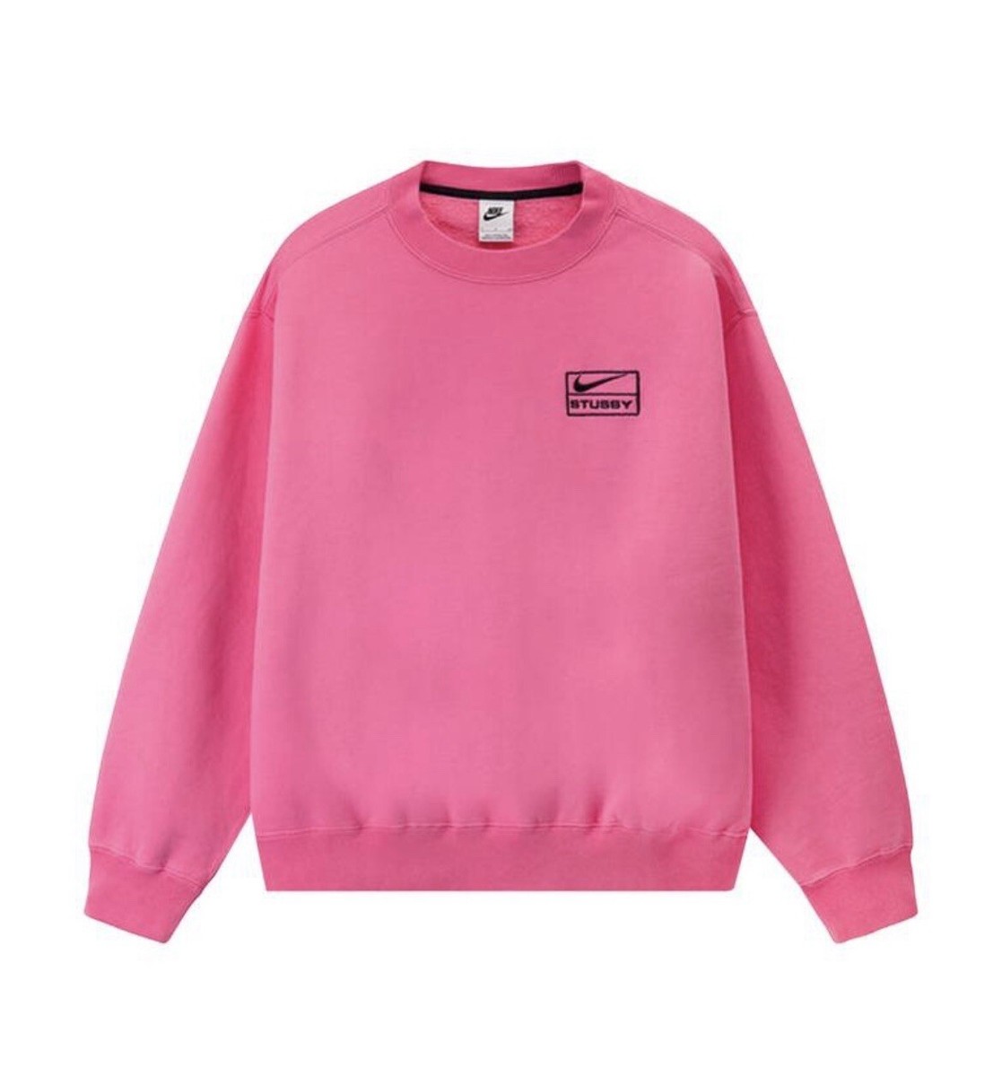 Nike x Stussy NRG Washed Fleece Crew 'Lotus Pink' DO5310-670 Nike x Stussy NRG Washed Fleece Crew 'Lotus Pink' DO5310-670