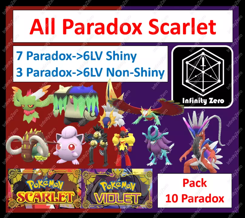 All POKEMON LEGENDARY ✨ SHINY ✨ Battle Ready ✨Pokemon Scarlet