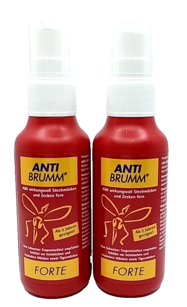 Anti Brumm Forte 2X75Ml PumpzerstäUber Schutz Gegen MüCken 2X Pzn 02830579-image