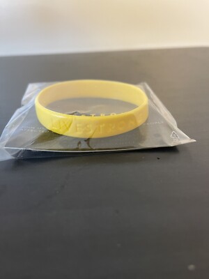 Nike Livestrong Wristband Lance Armstrong Foundation Yellow