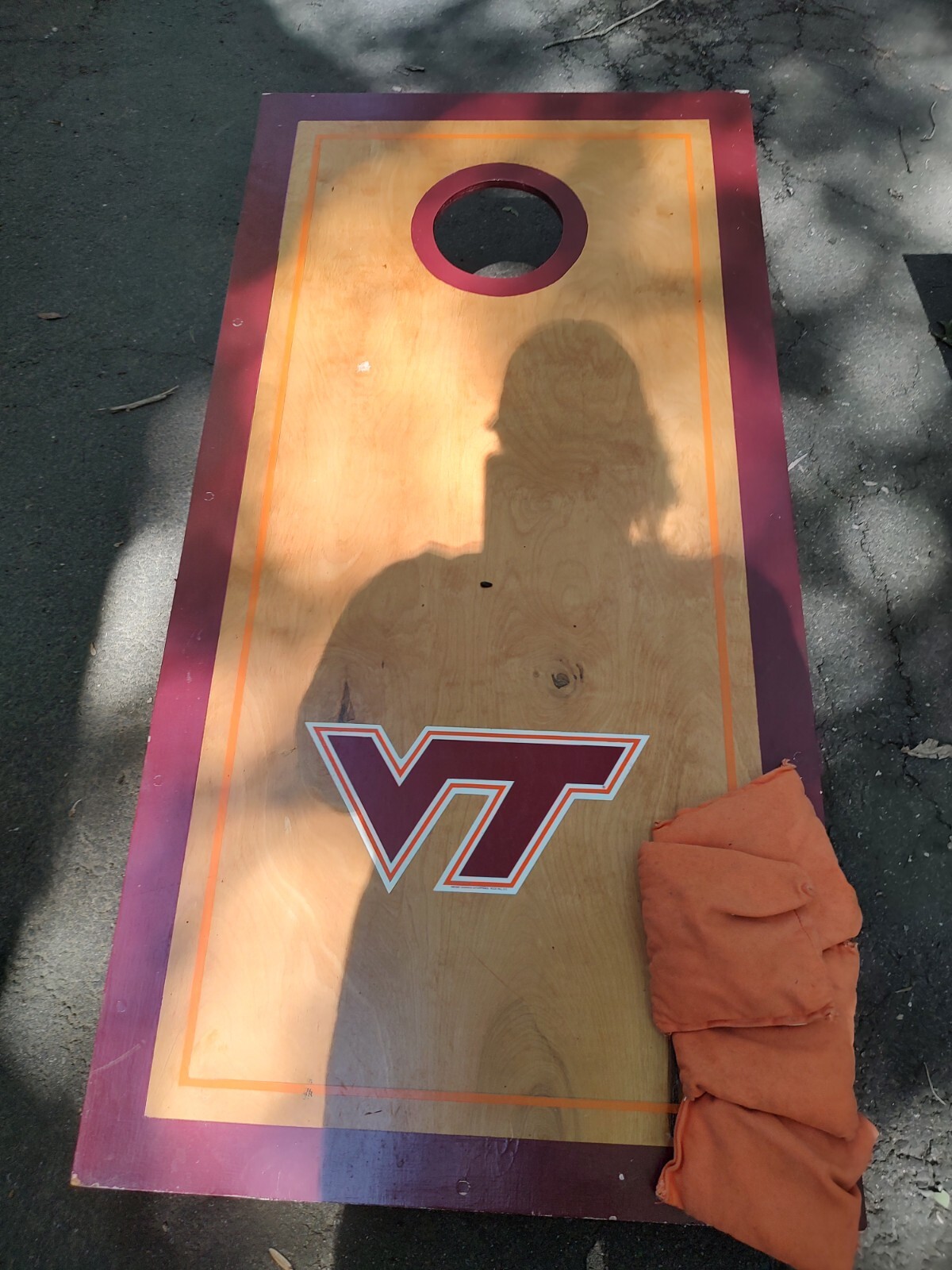 virginia tech corn hole
