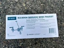 Mustee 63.600A Mop Service Basin Faucet, Chrome Brand New Sealed (Free Shipping)