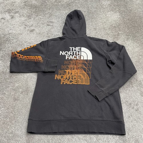 The North Face Graphic Hoodie Sweatshirt Boys Teens XXL Black Casual Pullover - Picture 2 of 13