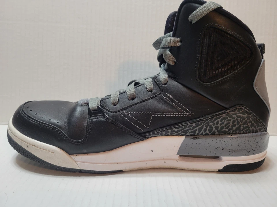 Кроссовки мужские Nike Air Jordan Flight SC-3 черные серые размер 10 641444-003 - Изображение 2 из 4