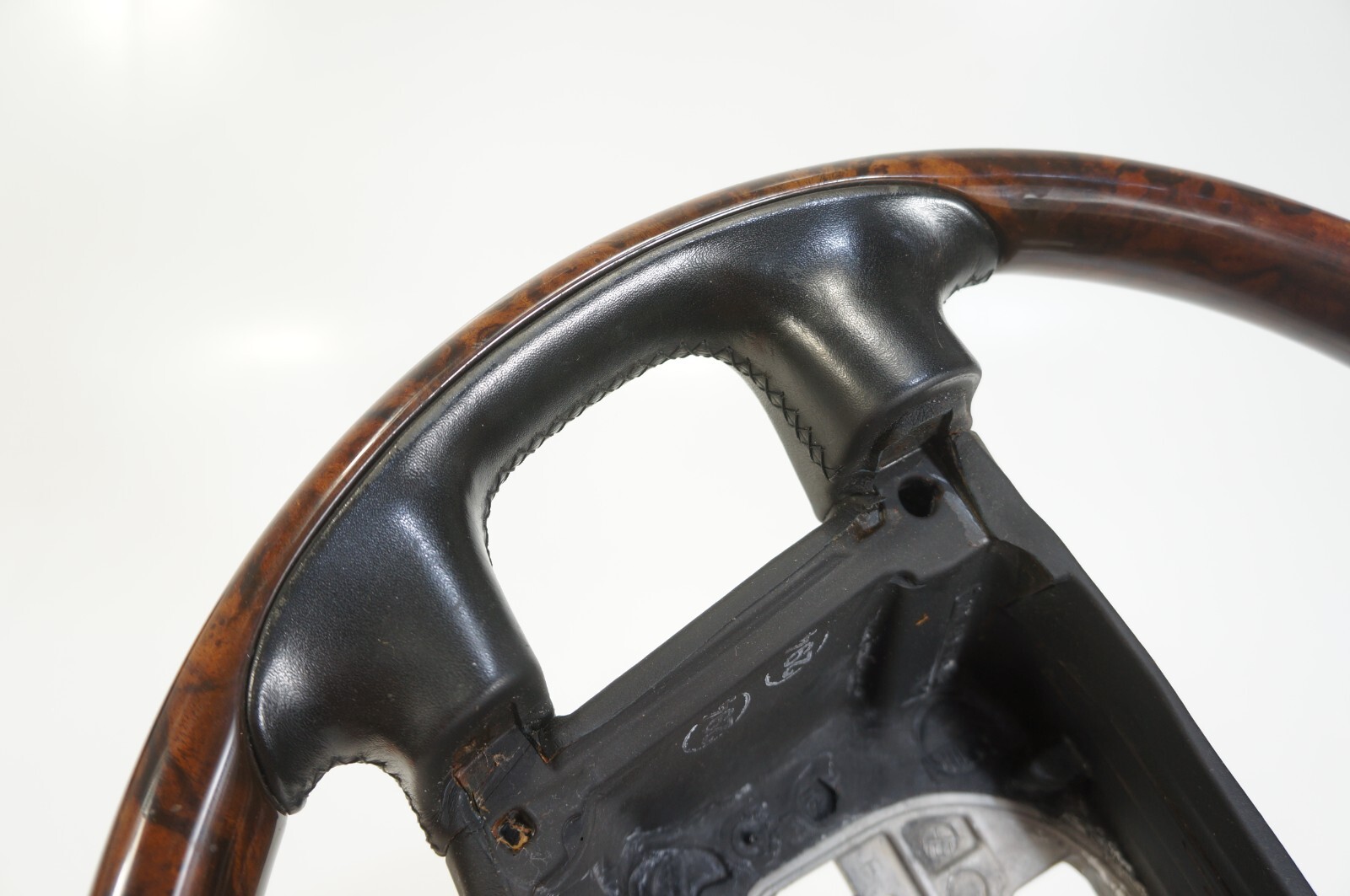 Oem 03-2010 Bentley Continental GTC GT Flying Spur Driver Steering Wheel Wood