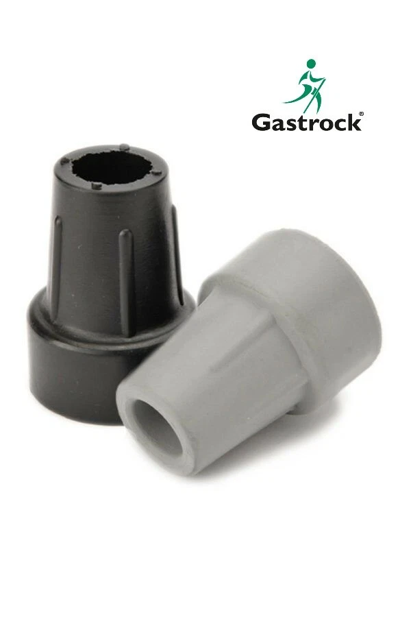 Gastrock Krückenkapsel mit Stahleinlage schwarz, grau , Gehilfe, Gehstock