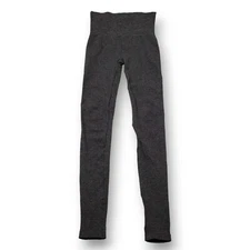 Assets by Sara Blakely Stirrup Leggings Womens Small Gray Shaping Seamless