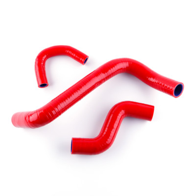 FIT NISSAN MARCH ECVT CG13DE 1.3L K11C 1992 2003 SILICONE RADIATOR HOSE RED