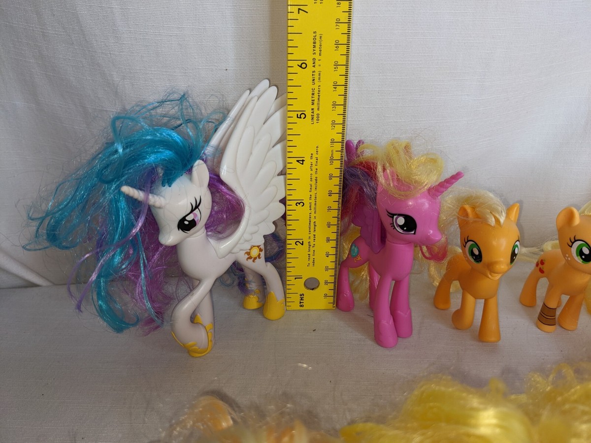 My Little Pony Figurines Mixed Lot of 20+ Various Sizes MLP Brushable read  desc.