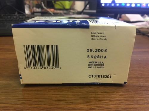 Cartucho de tinta de color genuino Epson T018 201 para lápiz óptico color 777, 777i y 1000 ICS - Imagen 4 de 4