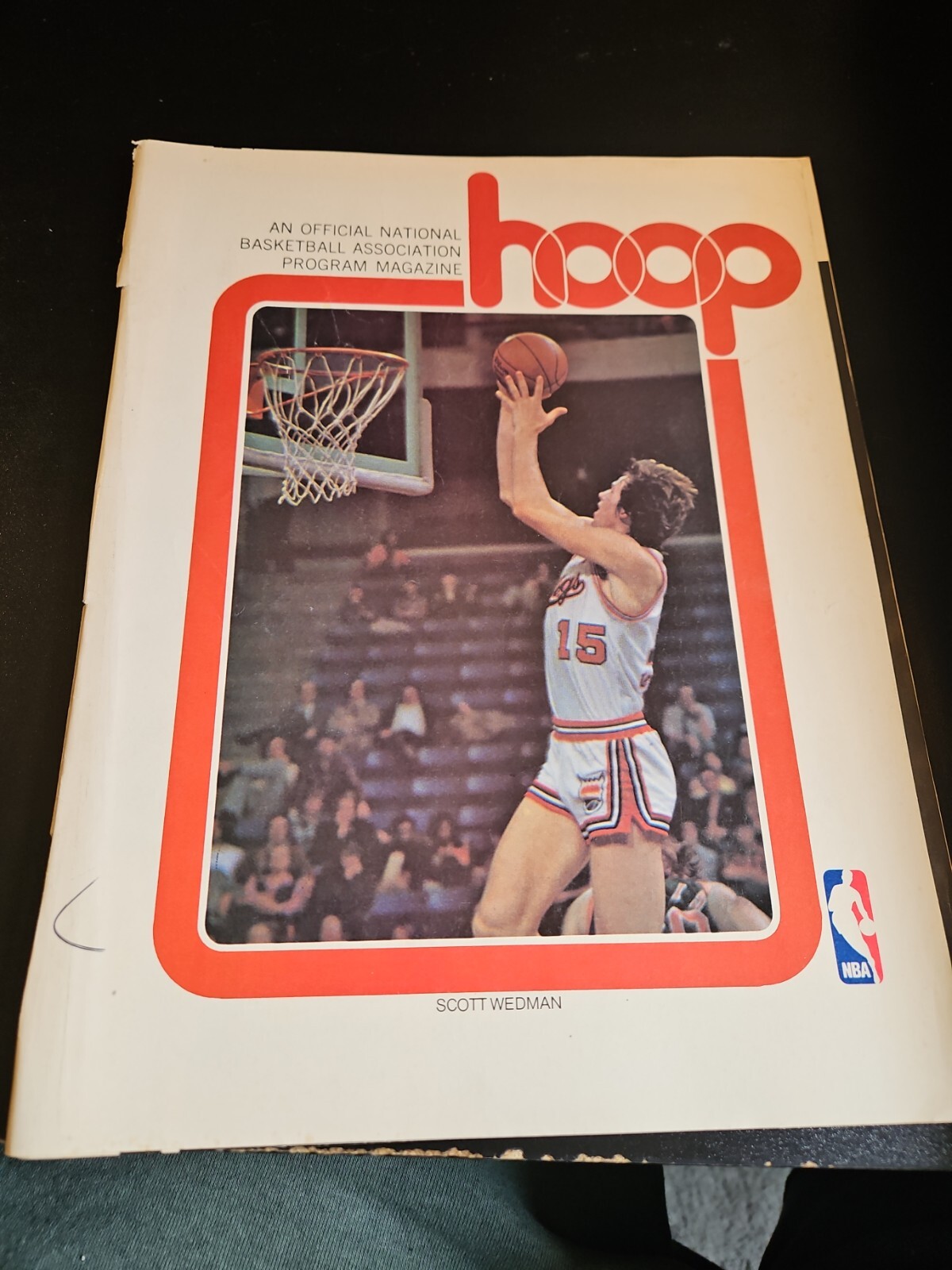 1977 Vintage HOOP Magazine NBA Program SCOTT WEDMAN eBay