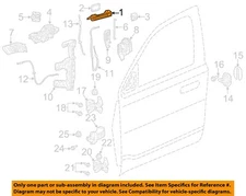 CHRYSLER OEM 19-23 1500 Front Door Lock Hardware-Handle, Outside 6CV64PR4AD